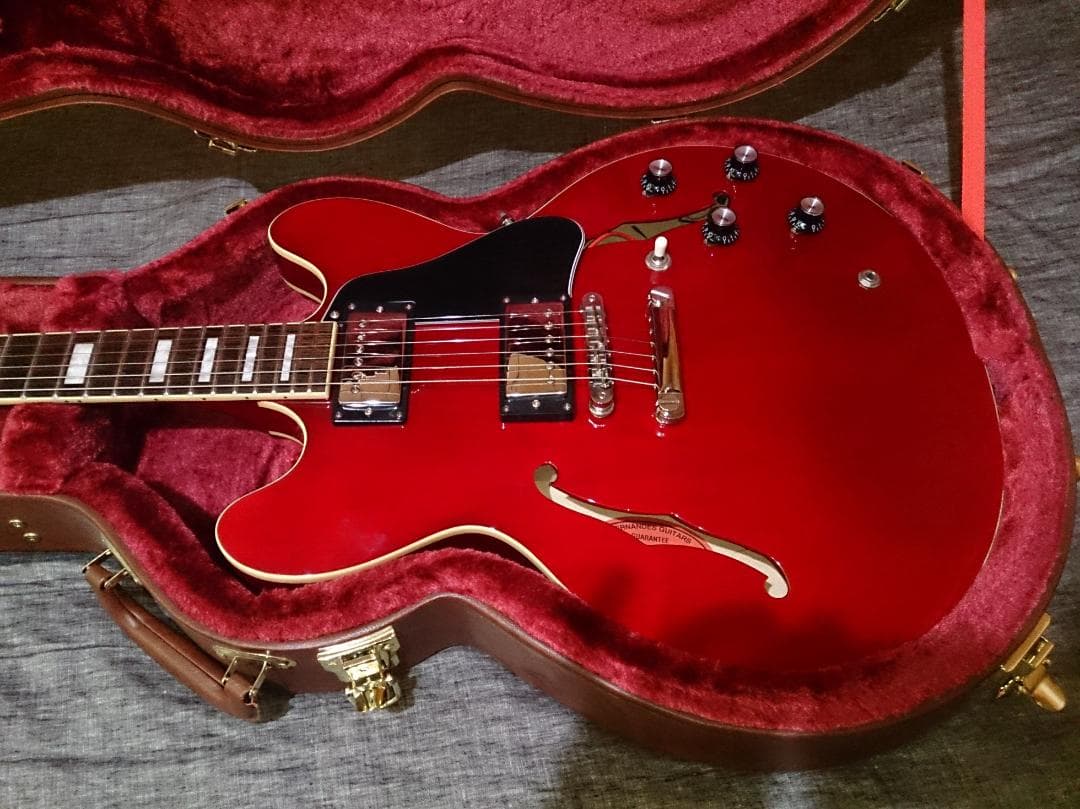 【ハードケース付属】 Burny SRSA65 ES-335タイプ