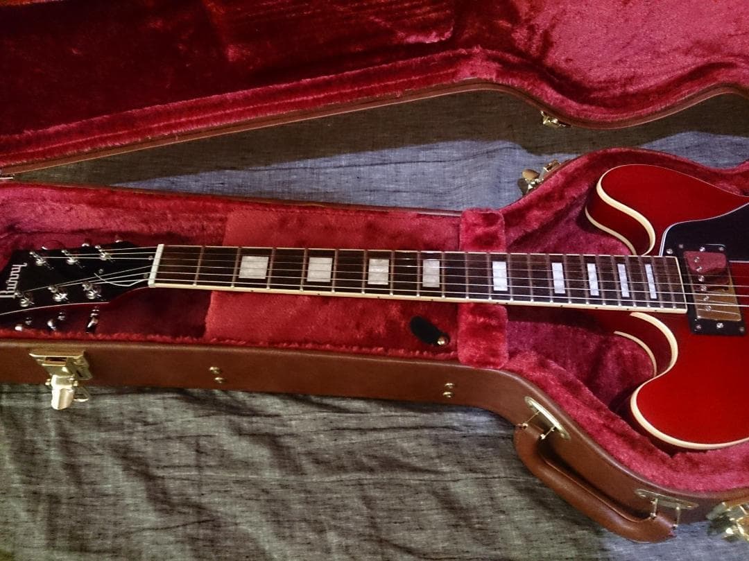 【ハードケース付属】 Burny SRSA65 ES-335タイプ