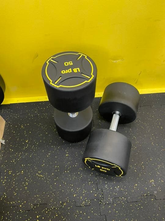 TPUダンベル　12.5kg 15kg  17.5kg 20kg 各2個