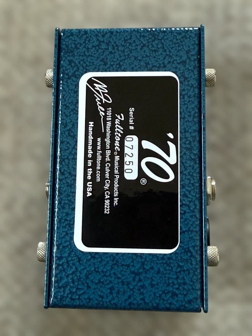 Fulltone '70 BC-108C ファズペダル