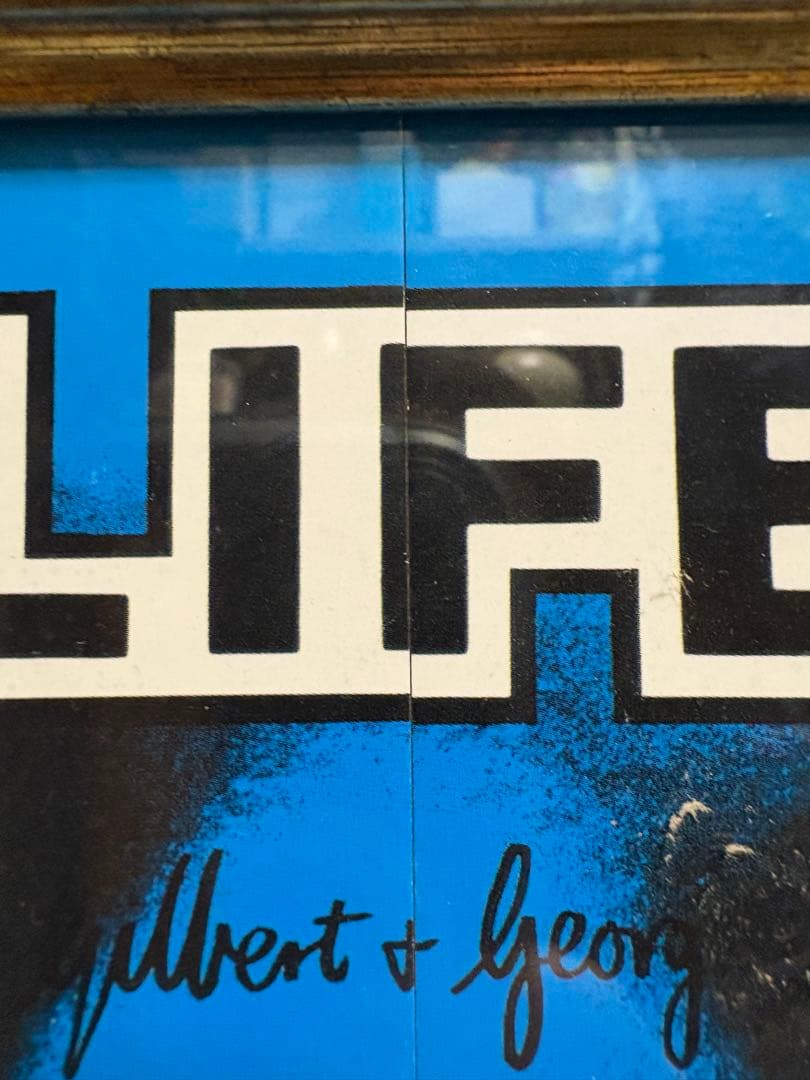 TATE MODERN GILBERT & E 「LIFE」額装