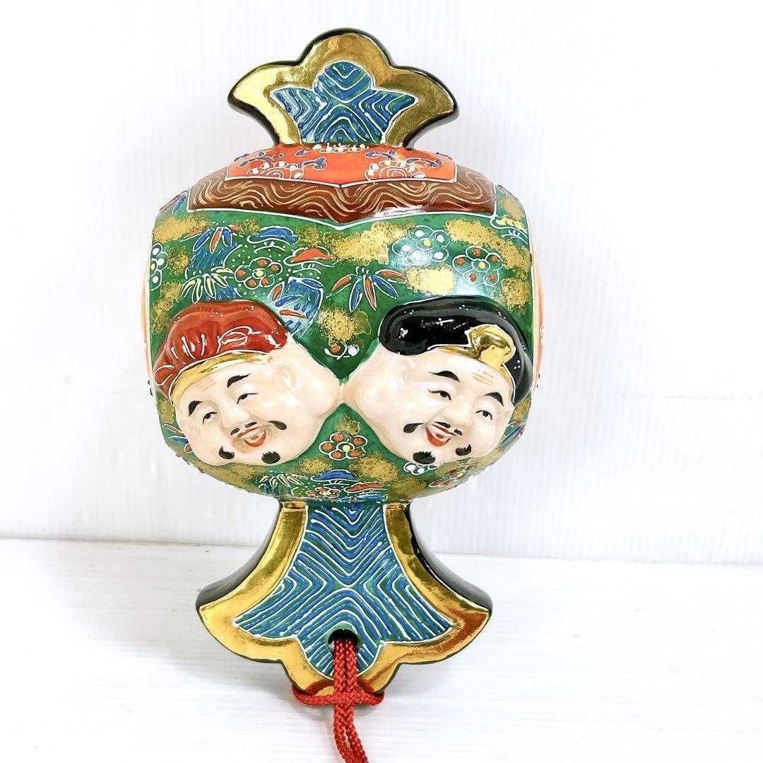 金の打ち出の小槌　恵比寿様　大黒様　九谷焼　金運　成功　運気アップ