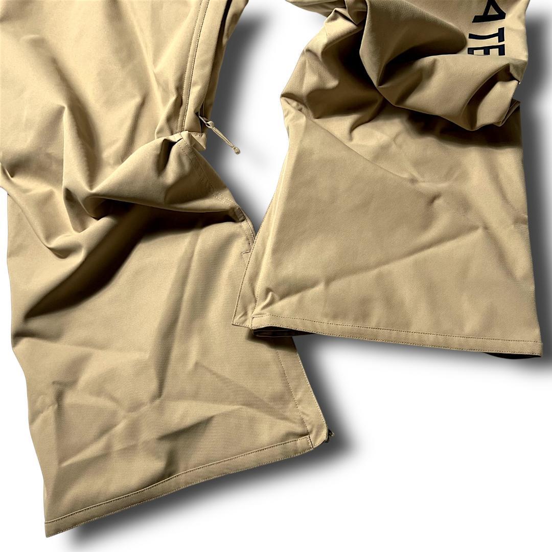 パーリーゲイツ 3.9万 防汚防水防風 ストレッチ スノーウェア XL ベージュ