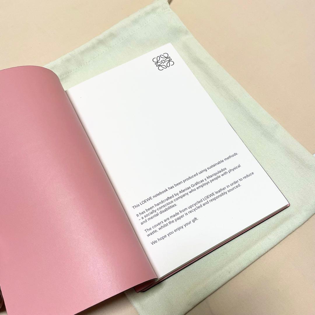 LOEWE レザーノート