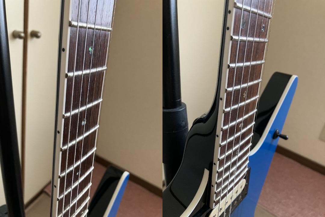 ギター DEAN ML 79 Floyd Duncans Blue Black Fade