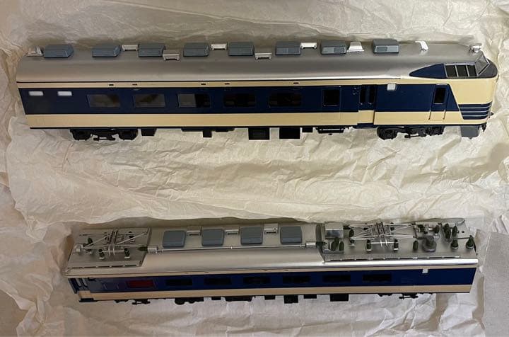 鉄道模型(13mm)カツミ　寝台特急電車581系　2両