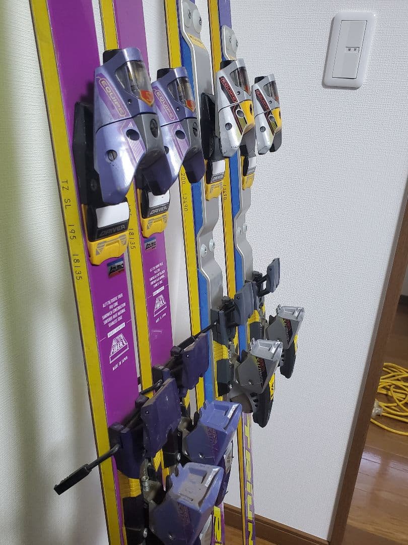 OGASAKA スキー 4本セット TRIN　レア　美品