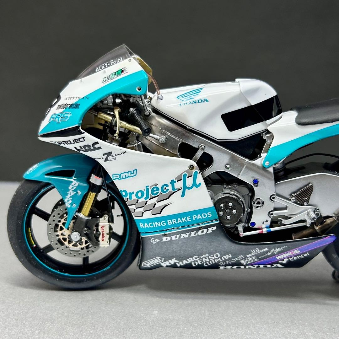 1/12 ハセガワ ホンダRS250RW 2008 #48プラモデル 完成品