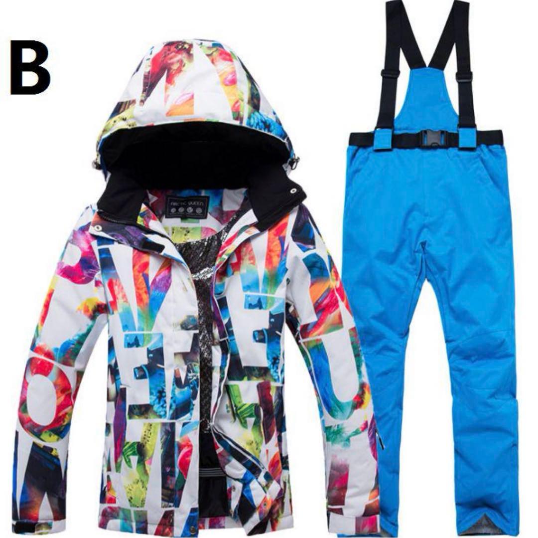♡値下げしました♡スノーボードウエア♡新品♡スキー♡レディース♡M♡上下セット♡