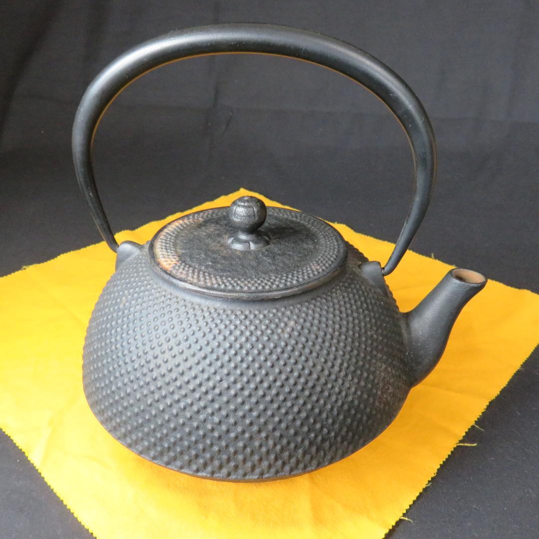 鉄瓶 池永 南部鉄器 錆 茶道具 囲炉裏 炉端 キャンプ