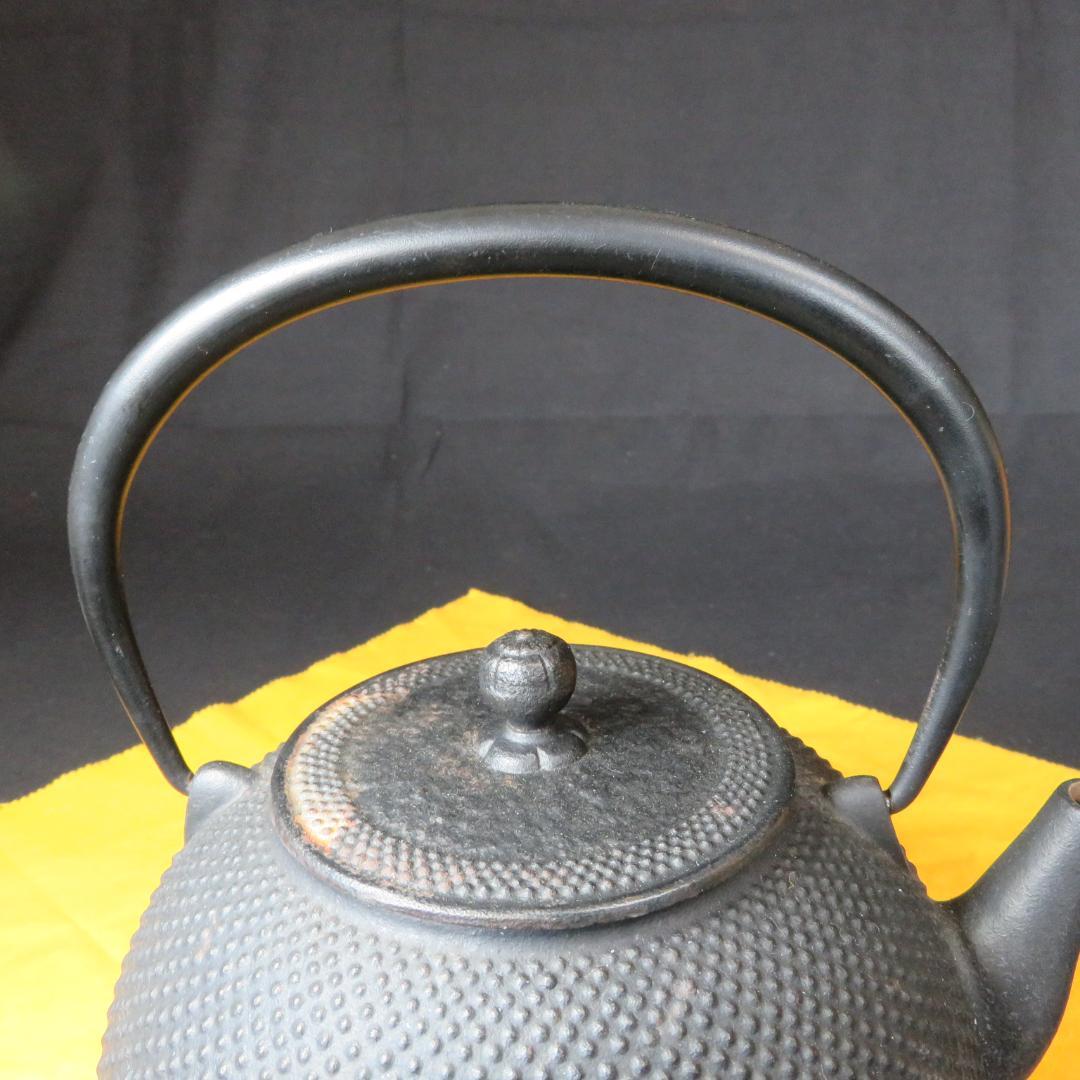 鉄瓶 池永 南部鉄器 錆 茶道具 囲炉裏 炉端 キャンプ