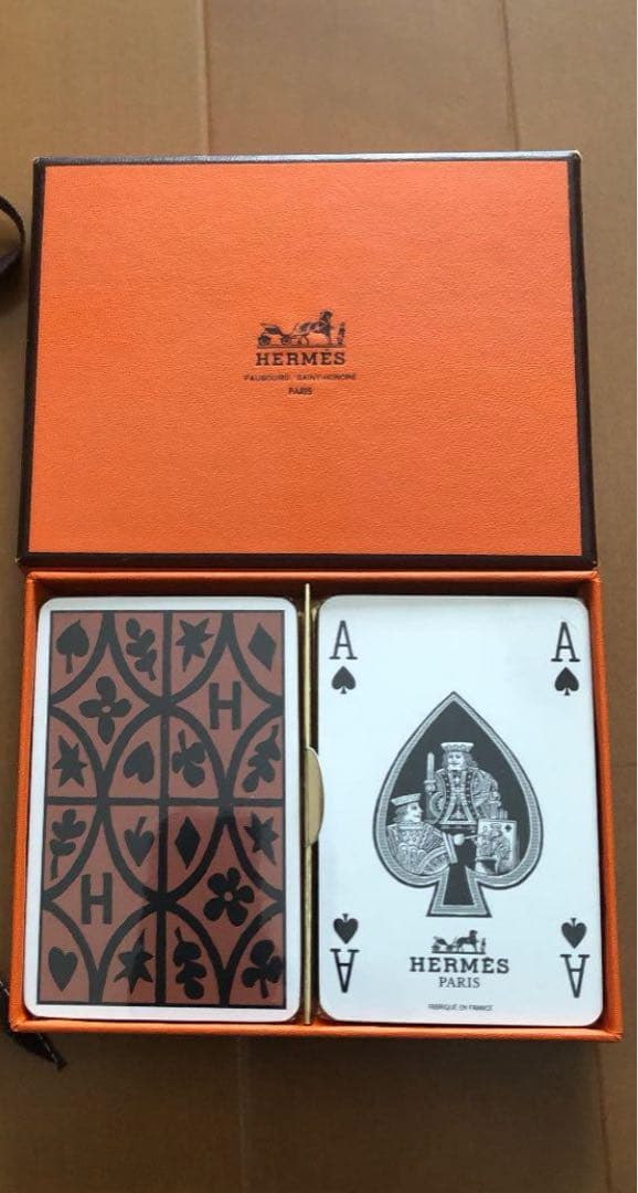 【新品未使用】HERMES トランプセット　ミニサイズ