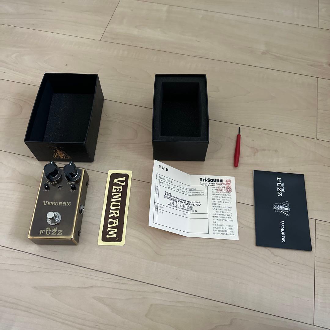 Vemuram Myriad Fuzz 初期値 1000番代ギターエフェクター