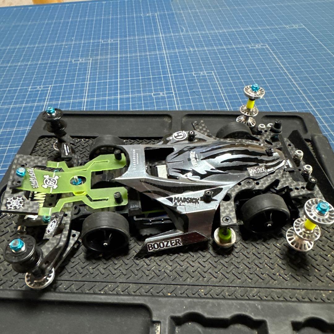 ミニ四駆完成品　MSフレキ　サンダーショットJr.