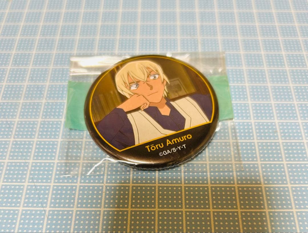 名探偵コナン 安室透 缶バッジ FAN'S SELECTION