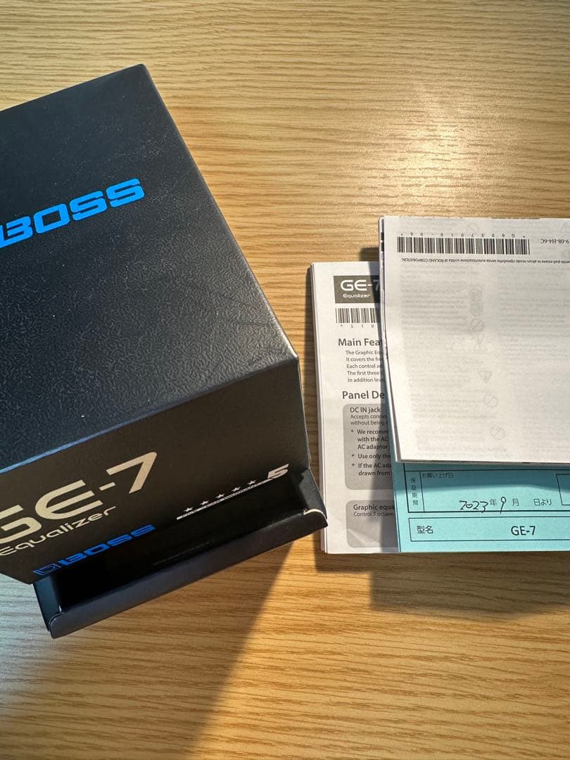 BOSS GE-7 美品 付属品完備