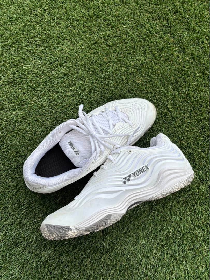 YONEX 軟式用テニスラケットとシューズセット