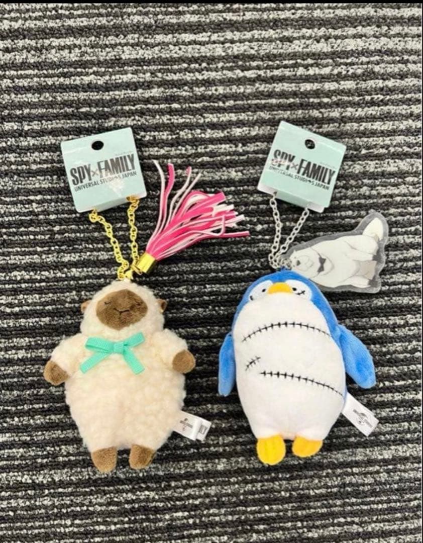 新品 USJ スパイファミリー ひつじ ペンギン ボンド