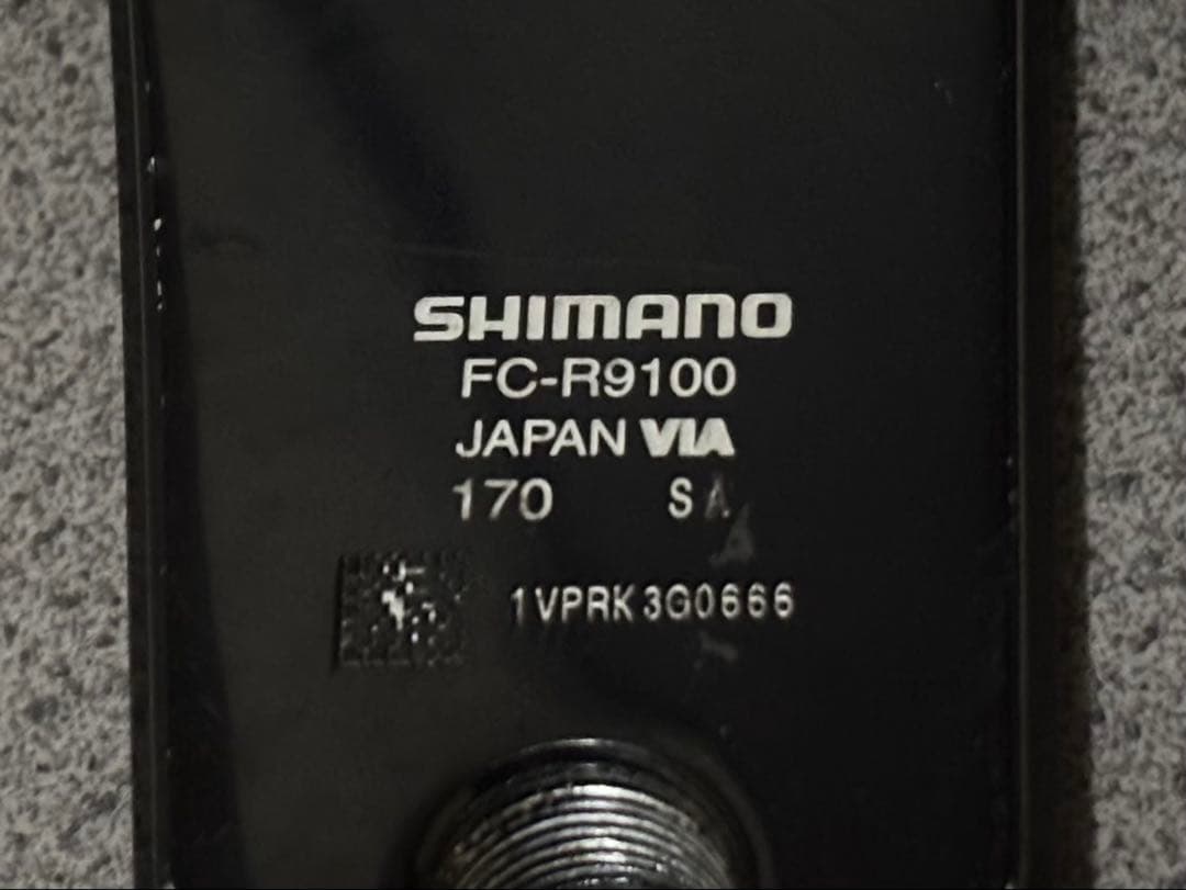 SHIMANO FC-R9100 170mm 52-36t パワーメーター
