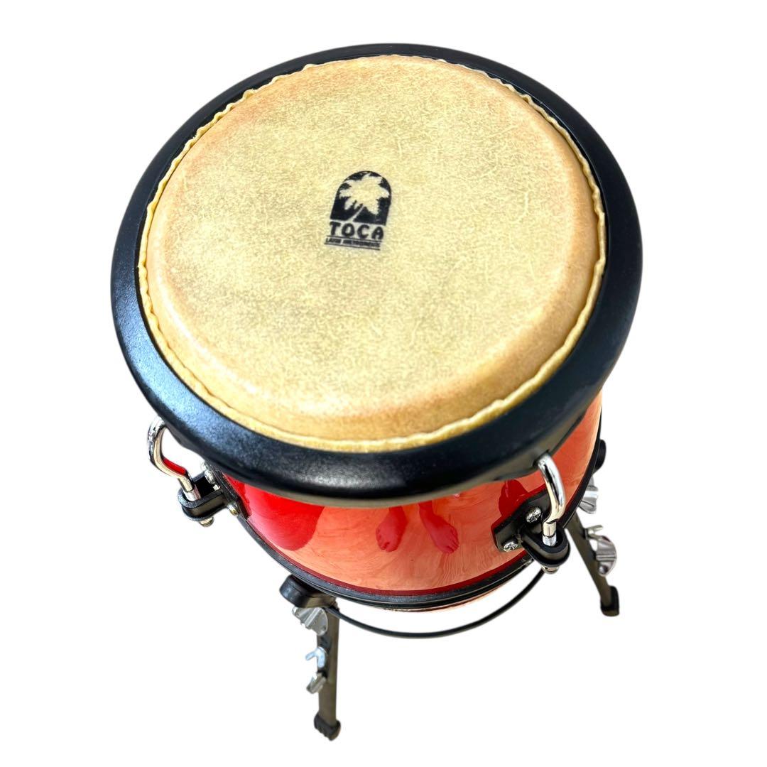 TOCA トカ コンガ プレイヤーシリーズ ファイバーシェル レッド 赤色