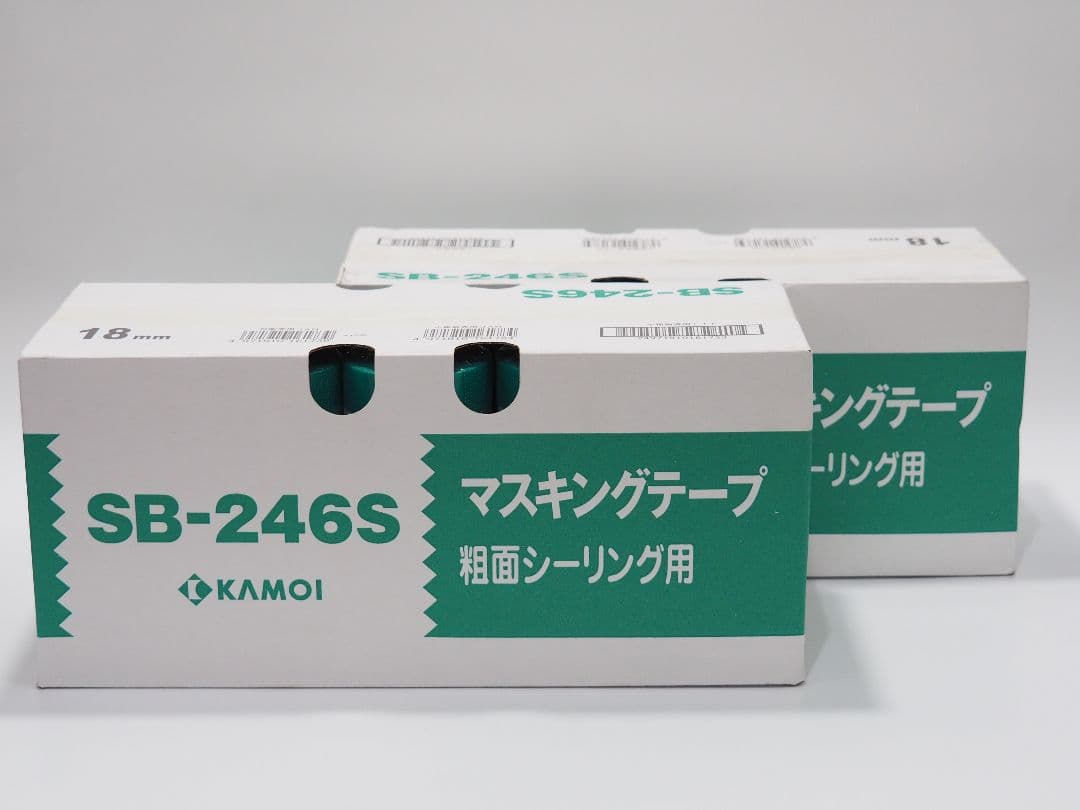カモイ KAMOI 建築用マスキングテープSB-246 S 粗面用 3箱