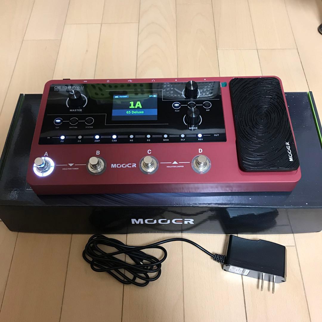 マルチエフェクター　Mooer GE150Pro Li