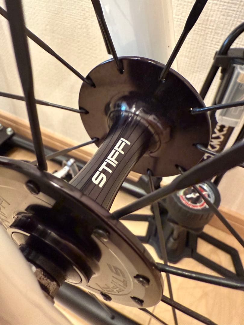 前後セット　STIFFI 50SL TRACK カーボン　ピストホイール　超軽量