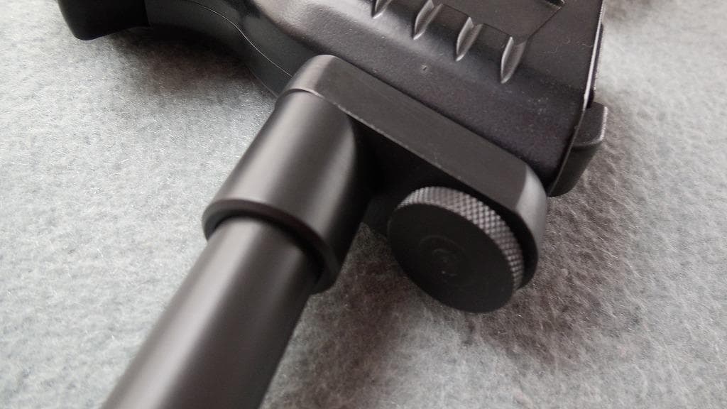 マルゼン　ワルサーP38デタッチャブル用　ストック+サイレンサー1本　カスタム品