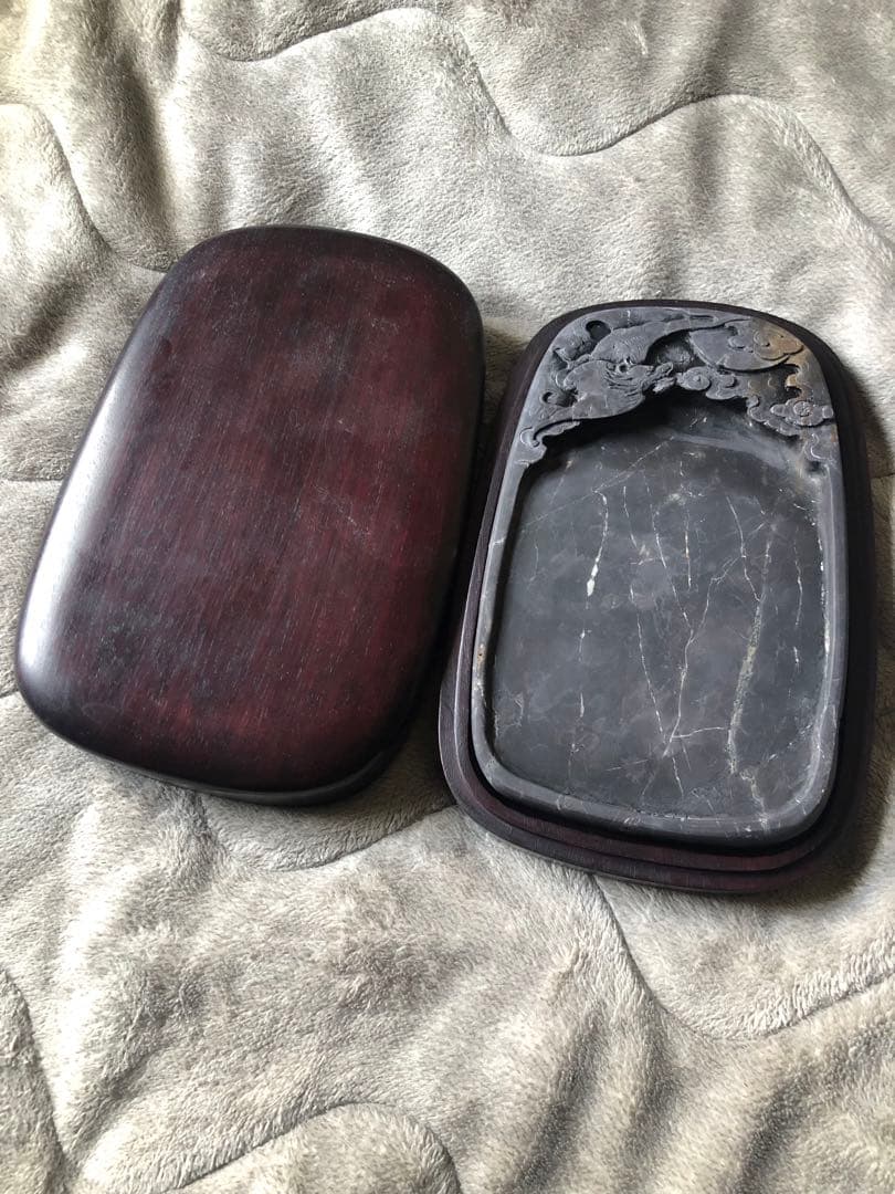 すずり 端溪硯 老坑水岩 大西洞 金綫 金皮 書道用品 端渓硯 文房四寶