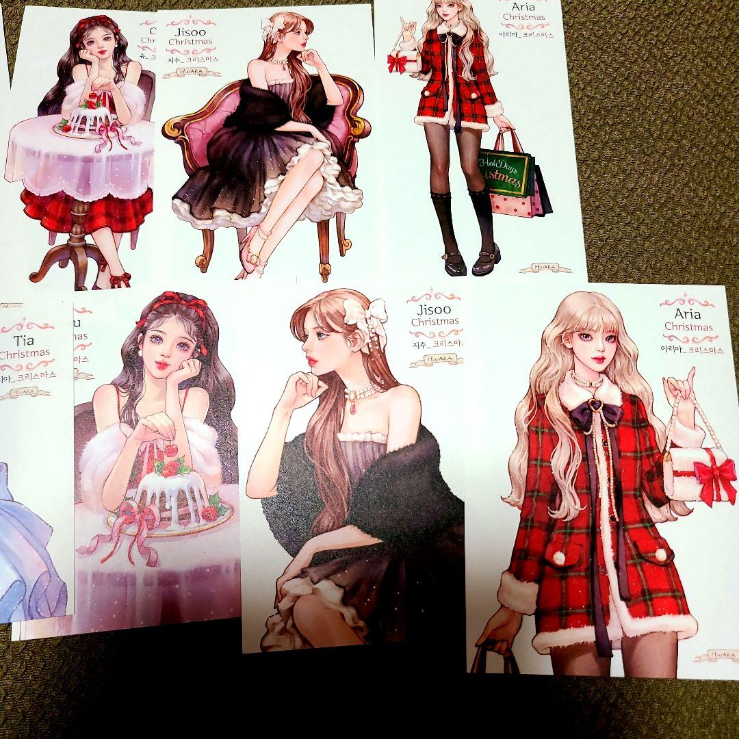 hwara様 ♡ Xmas girls 24´ 10枚 匿名発送
