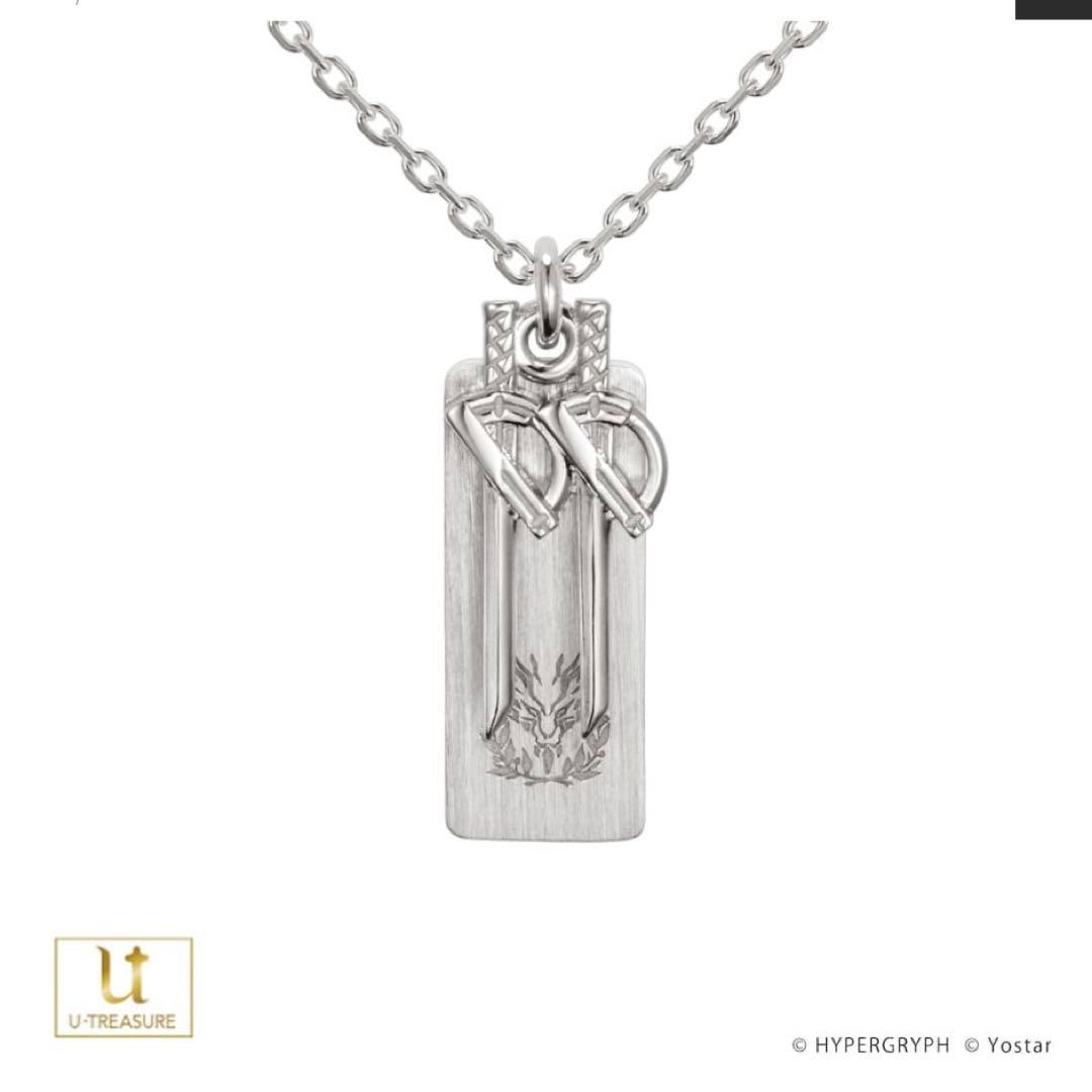 アークナイツ　ラップランド　ネックレス　シルバー