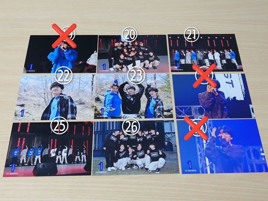 ！値下げ中！THE FIRSTオーディションフォト全58枚 バラ可 1枚400円