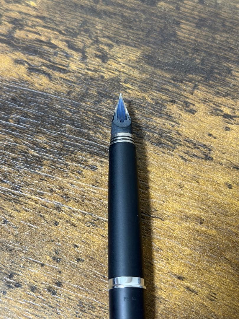 未使用　1975年製　艶消し　マットブラック　ミュー　パイロット　万年筆　中字