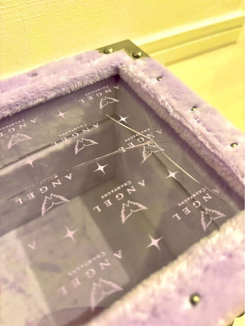 エンジェル ハロウィン ドゥミセック パープル ファータイプ シャンパン 箱付き