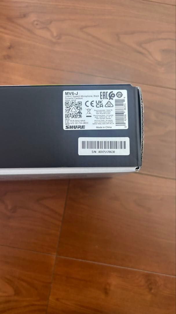 SHURE MV6 USB ゲーミング マイク