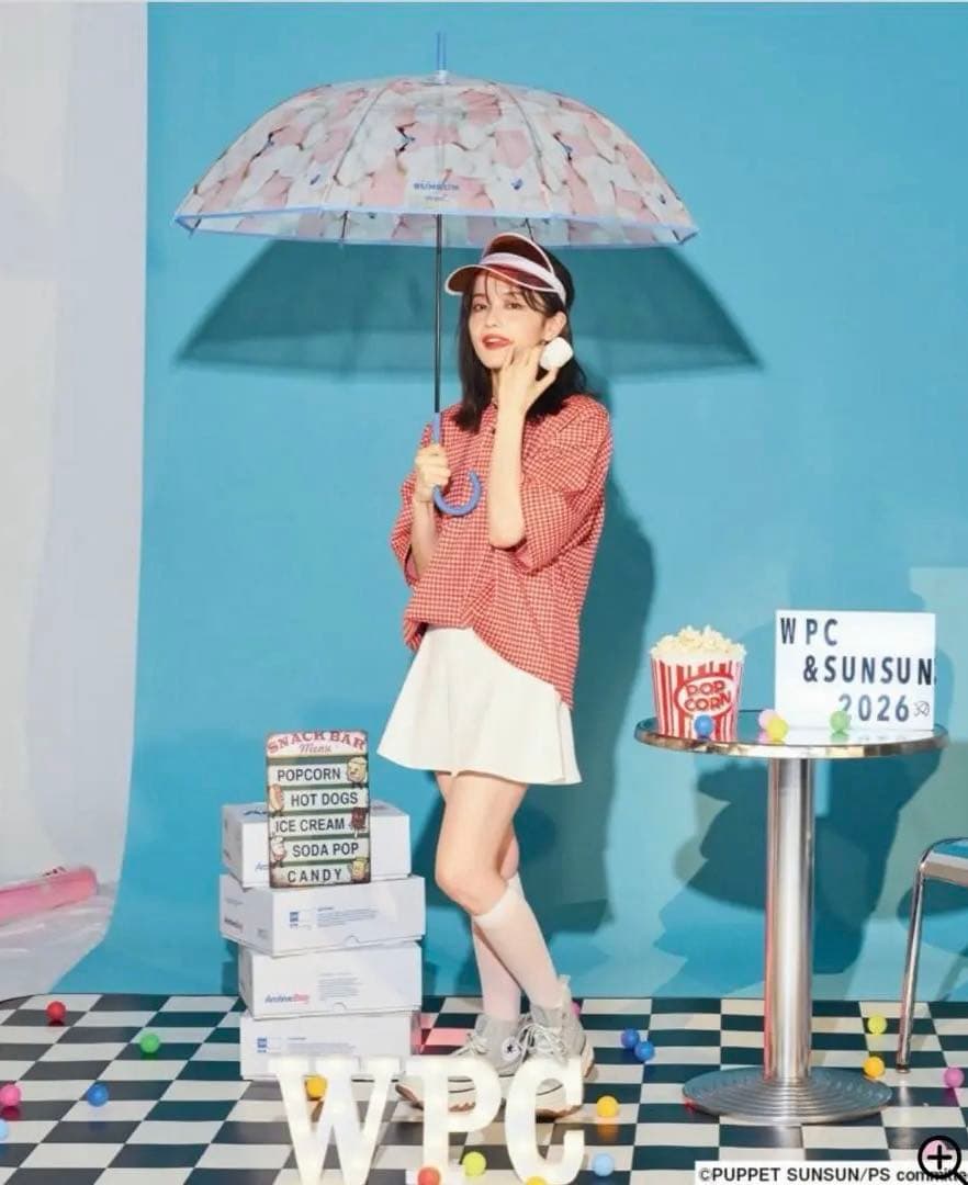 パペットスンスン × Wpc. マシュマロ　アンブレラ　傘