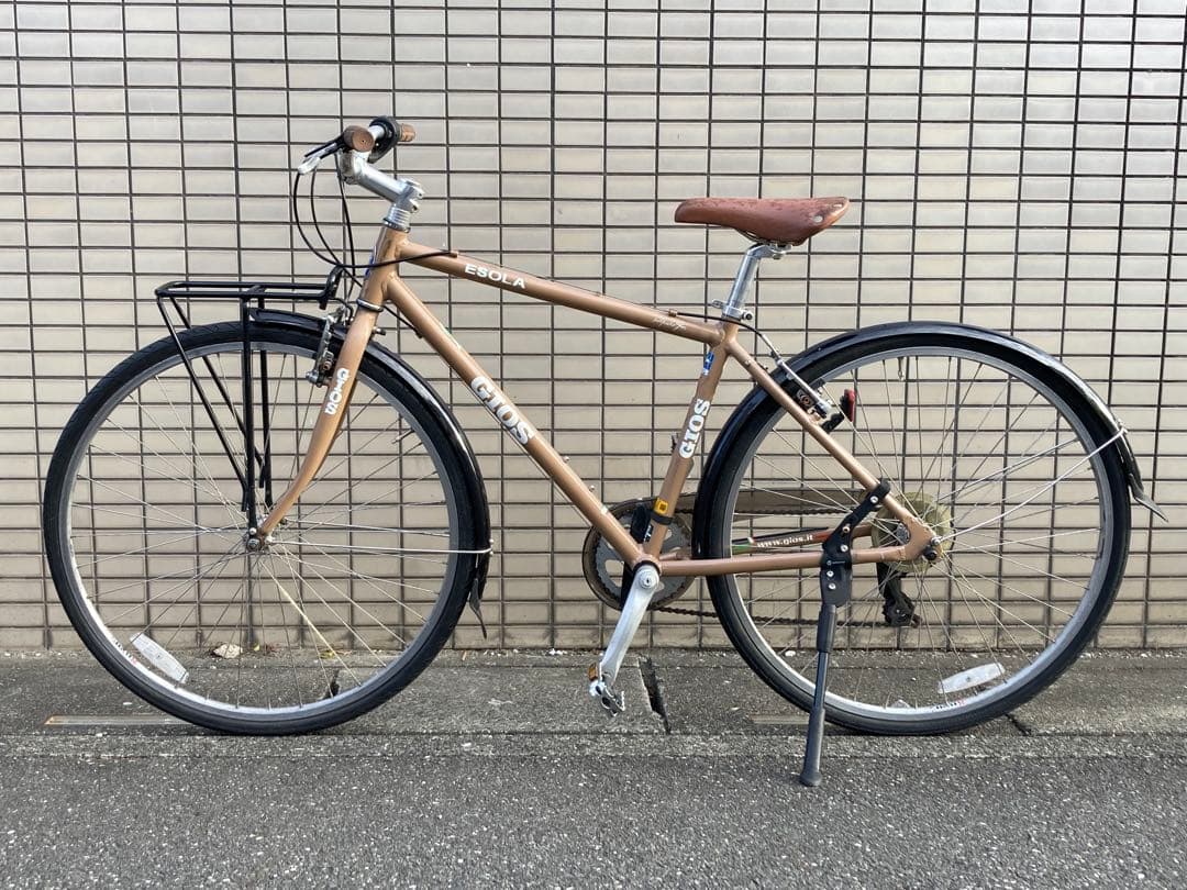 GIOS ESOLA ジオス イソラ サイズ450mm 外装7段 前後フェンダー
