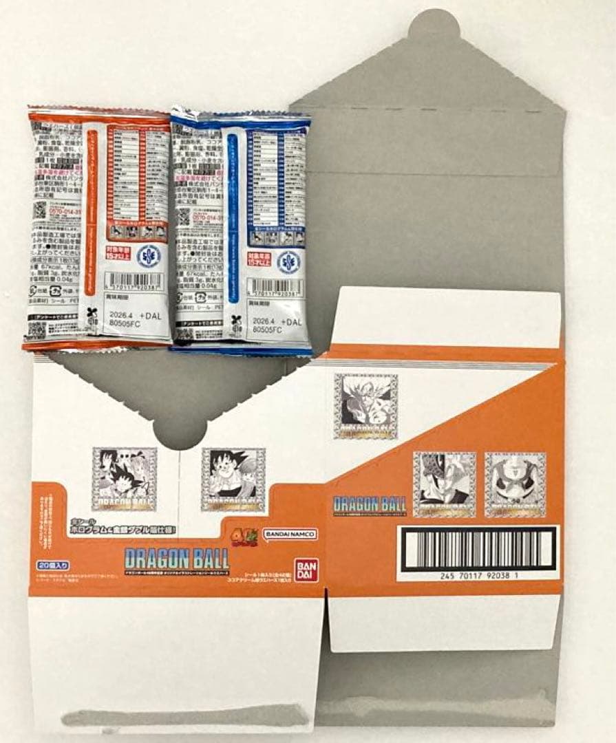 ドラゴンボール 40周年記念 イラストレーション 全42種 外箱 袋2種付き