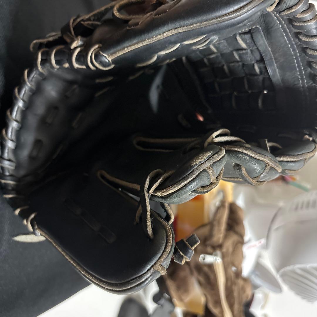ミズノ 硬式野球グローブ 黒