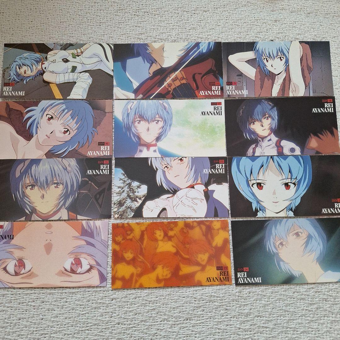 1997TV版エヴァンゲリオンカードダスマスターズワイドDEATH102種コンプ