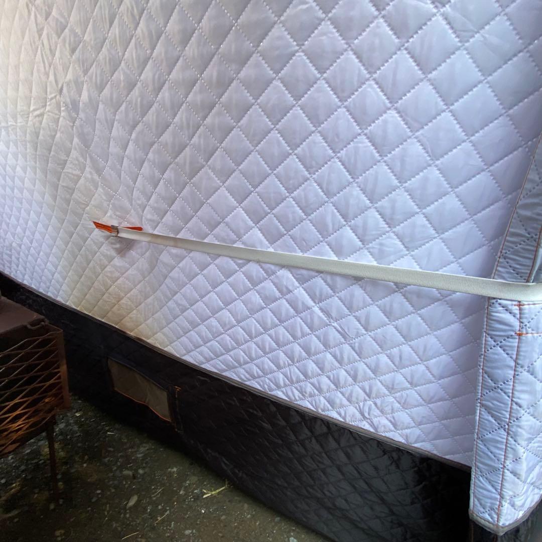 TERMA-10 Arctic グレー 三層式テントサウナ セット割引あります