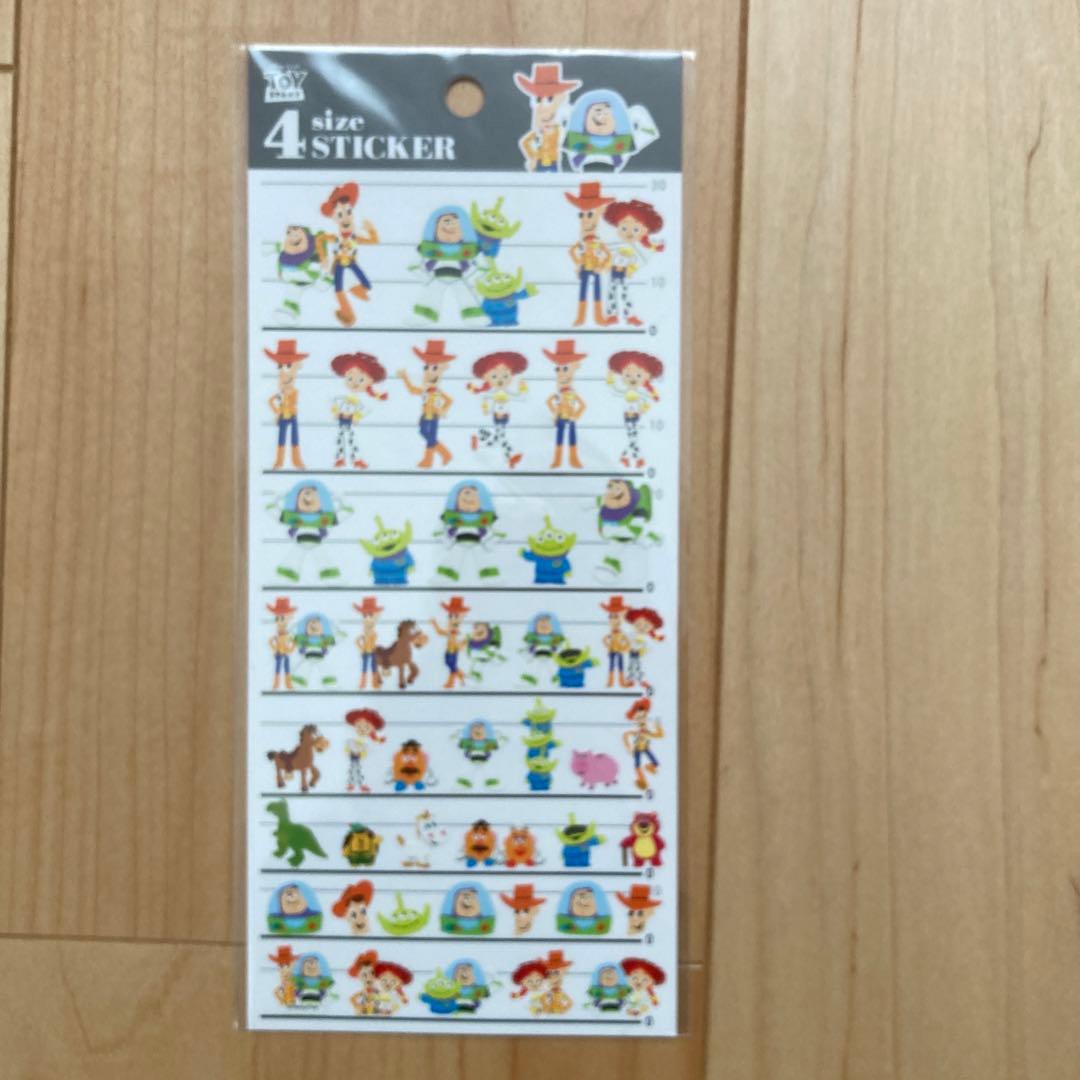 トイ・ストーリー 4 ぬりえ 鉛筆 ステッカーセット