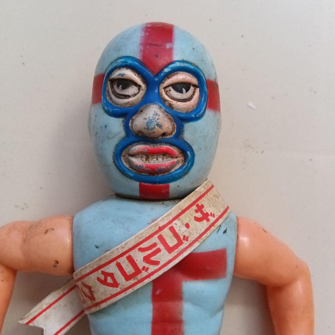 昭和レトロ 中嶋製作所 タイガーマスク ソフビ ゴルゴタクロス デビルスパイダー