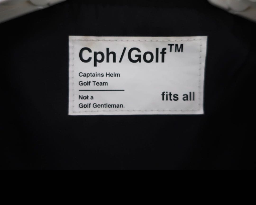 Cph/Golf™ (キャプテンズヘルムゴルフ) コーチジャケット 黒