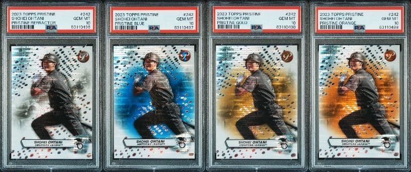 【PSA10連番】Topps Pristine 大谷翔平 プリスティンリフ