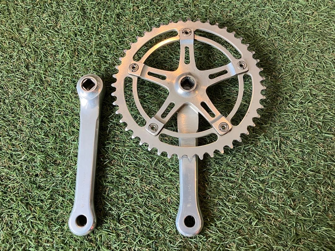 スギノ マイティコンペクランク 165mm チェーンリング47T NJS