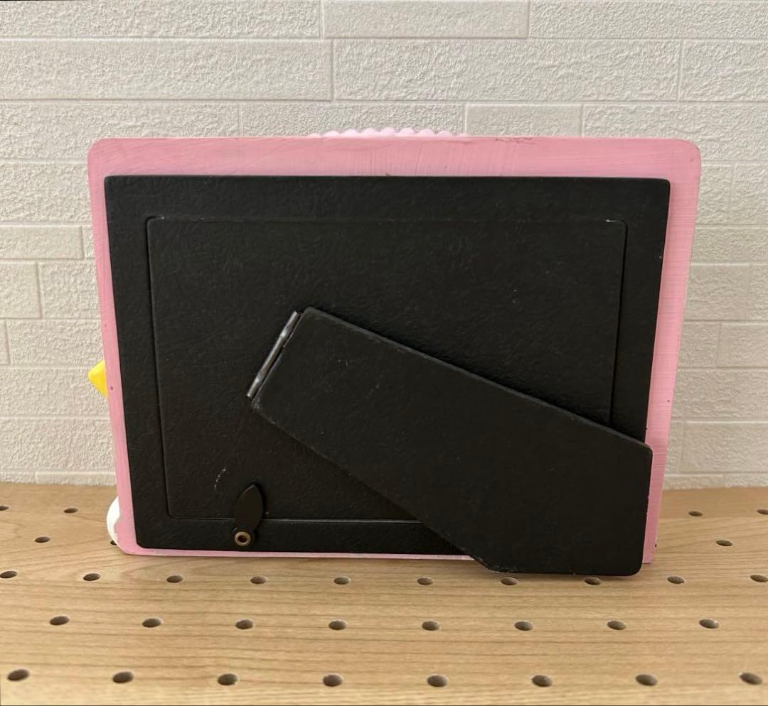 希少★キキララ　L判写真立て　陶器製　昭和レトロ　リトルツインスターズ　サンリオ