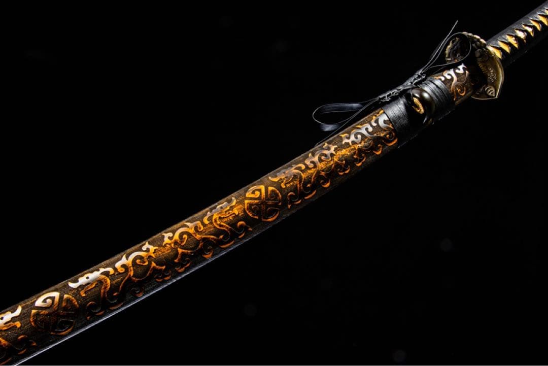 龍切 刀装具 日本刀 武具 鑑賞刀 居合刀 模造刀 舞踊刀