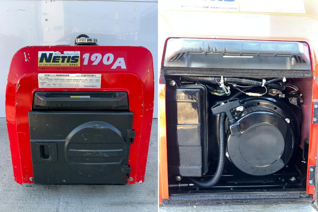 SHINDAIWA 新ダイワ 「EGW190M-I 」溶接機&発電機 12H3