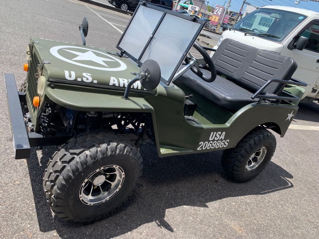 四輪バギー　ミニジープ SALE!